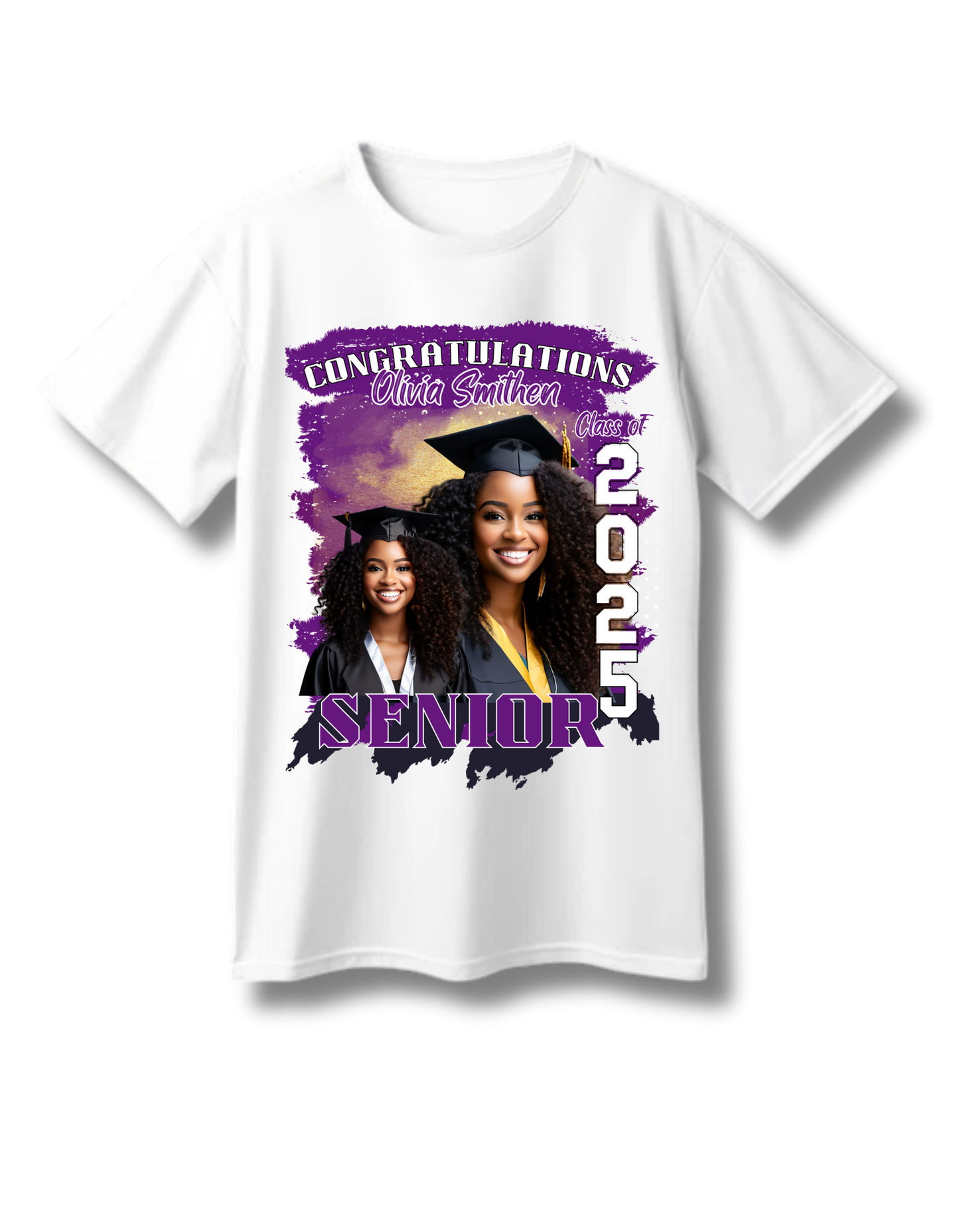 Personalized 2025 Graduation T-Shirt