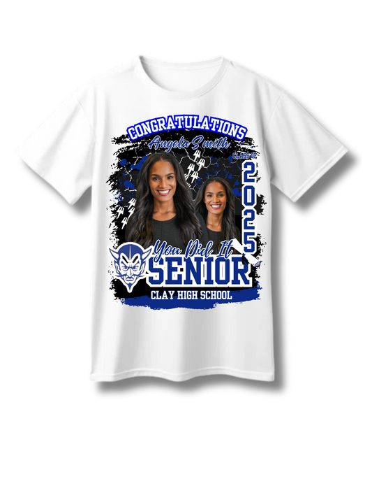 Personalized 2025 Graduation T-Shirt