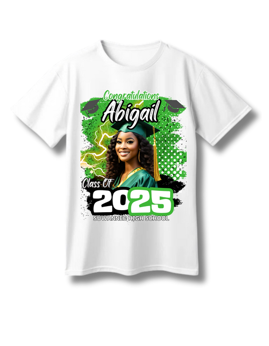 Personalized 2025 Graduation T-Shirt